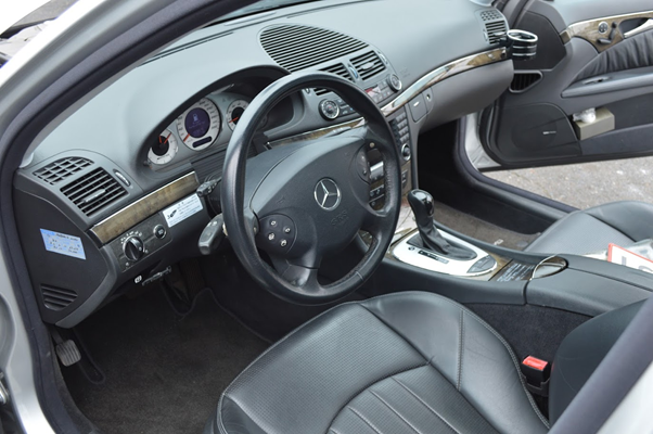 The interior of this exceptional MB-E55 is beautifully appointed | Eclection Auto